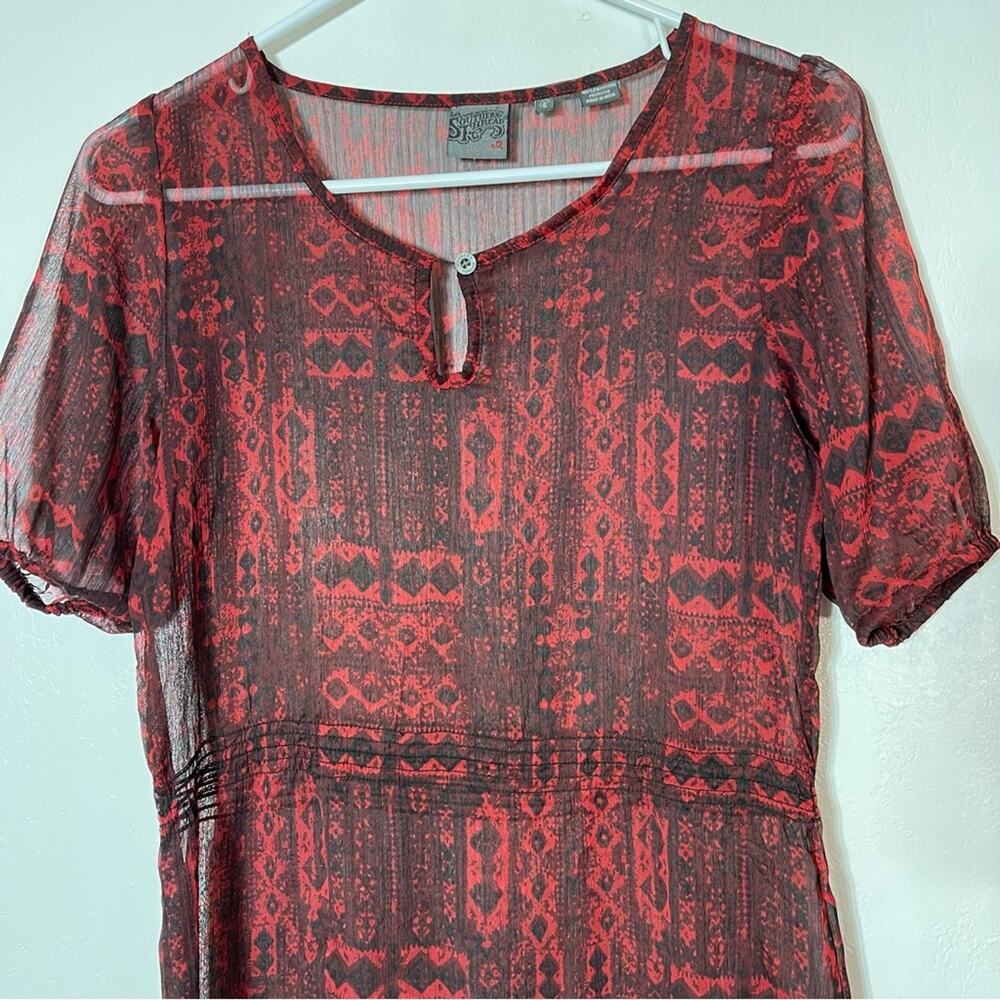 Southern Thread, Sheer Dress. Size Small. In excellent condition! - Picture 2 of 4